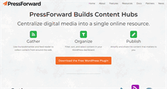 Desktop Screenshot of pressforward.org